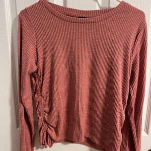 Girls XL art class ribbed long sleeve shirt